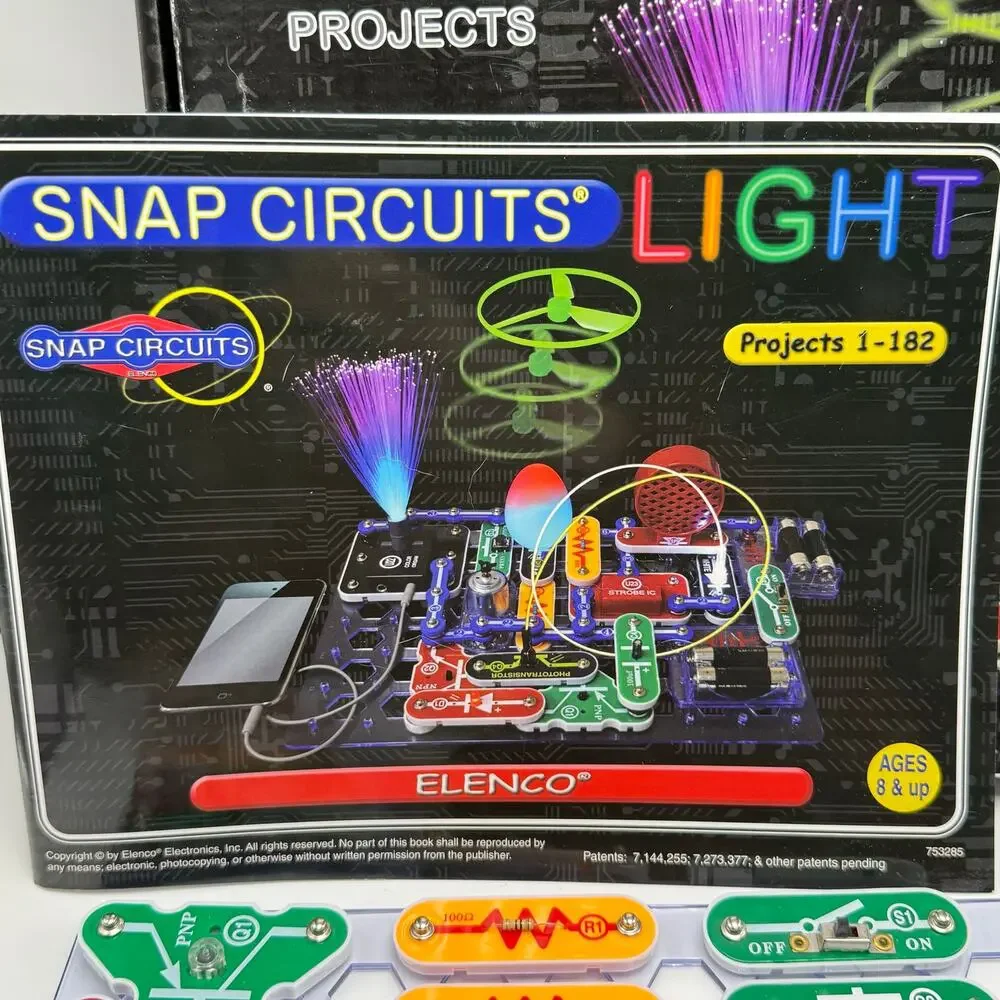 Snap Circuits Light Kit SCL-175 Incomplete Missing Pieces STEM Electronics